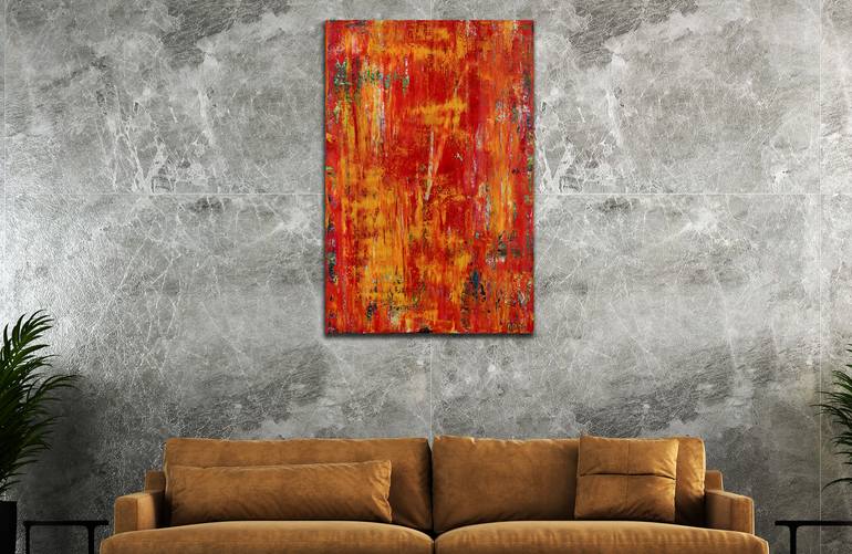 Original Abstract Expressionism Abstract Painting by Nestor Toro