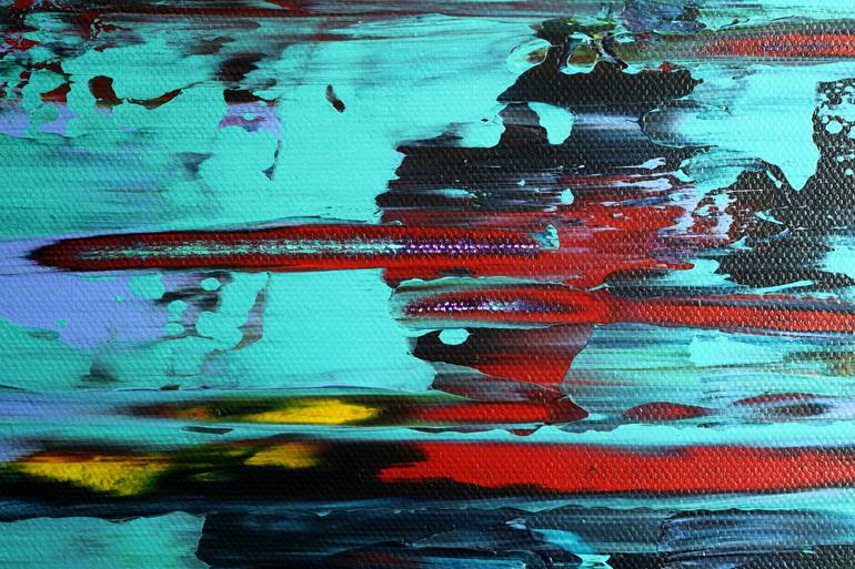 Original Abstract Nature Painting by Nestor Toro