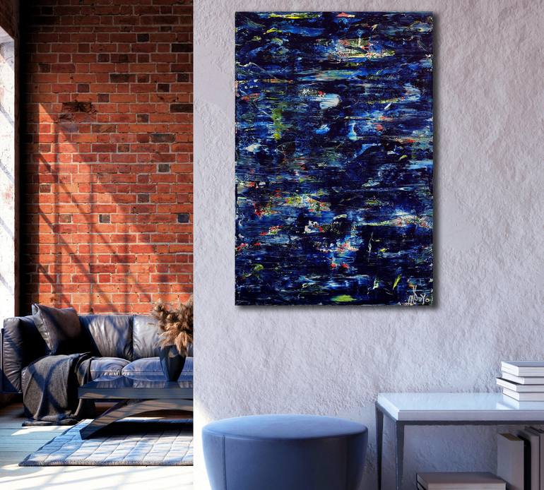 Original Abstract Painting by Nestor Toro