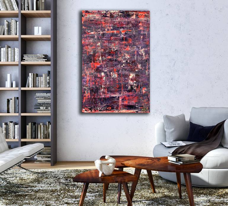 Original Abstract Painting by Nestor Toro