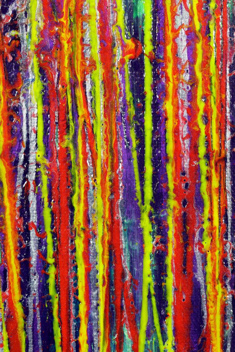 Original Abstract Nature Painting by Nestor Toro