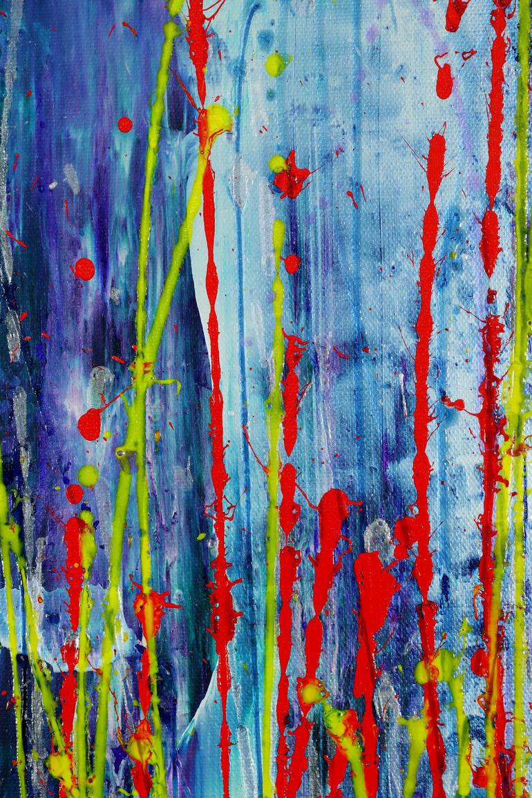 Original Abstract Painting by Nestor Toro