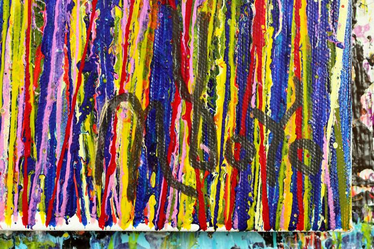 Original Abstract Expressionism Abstract Painting by Nestor Toro