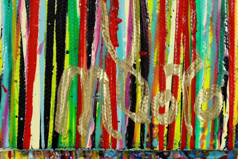 Original Abstract Expressionism Abstract Painting by Nestor Toro
