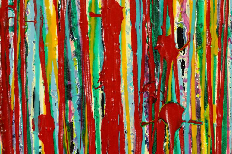 Original Abstract Expressionism Abstract Painting by Nestor Toro