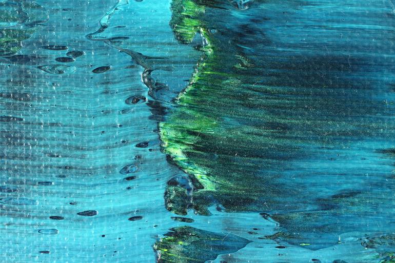 Original Abstract Expressionism Abstract Painting by Nestor Toro