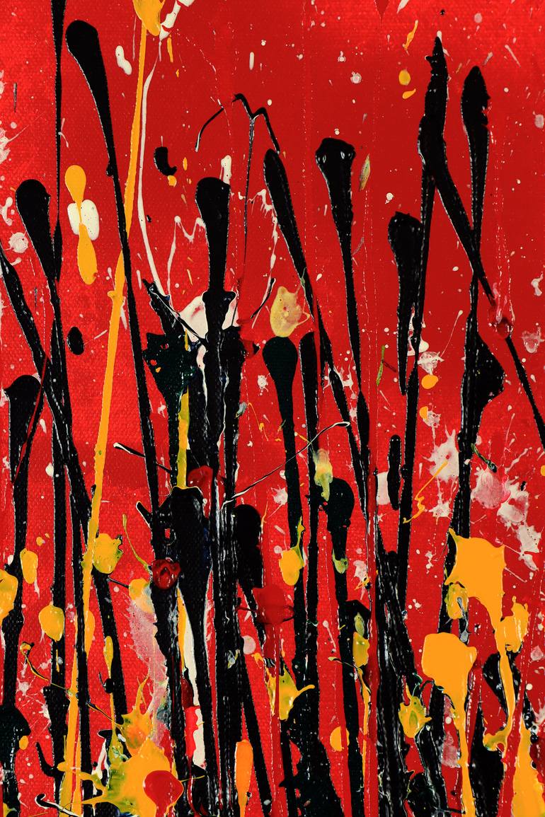 Original Abstract Expressionism Abstract Painting by Nestor Toro