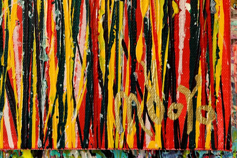 Original Abstract Expressionism Abstract Painting by Nestor Toro