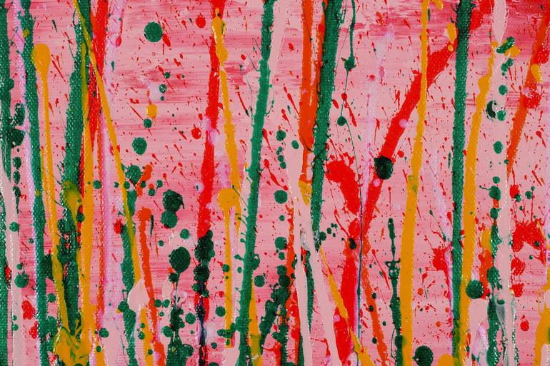 Original Abstract Expressionism Abstract Painting by Nestor Toro