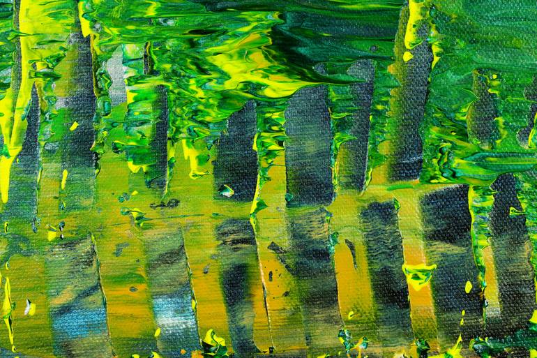 Original Abstract Nature Painting by Nestor Toro