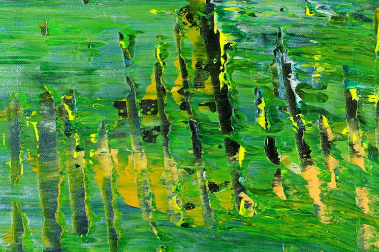 Original Abstract Nature Painting by Nestor Toro