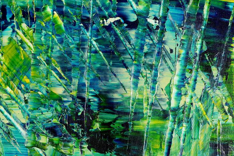 Original Abstract Nature Painting by Nestor Toro