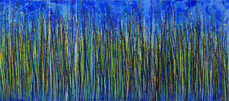 Original Expressionism Abstract Paintings by Nestor Toro