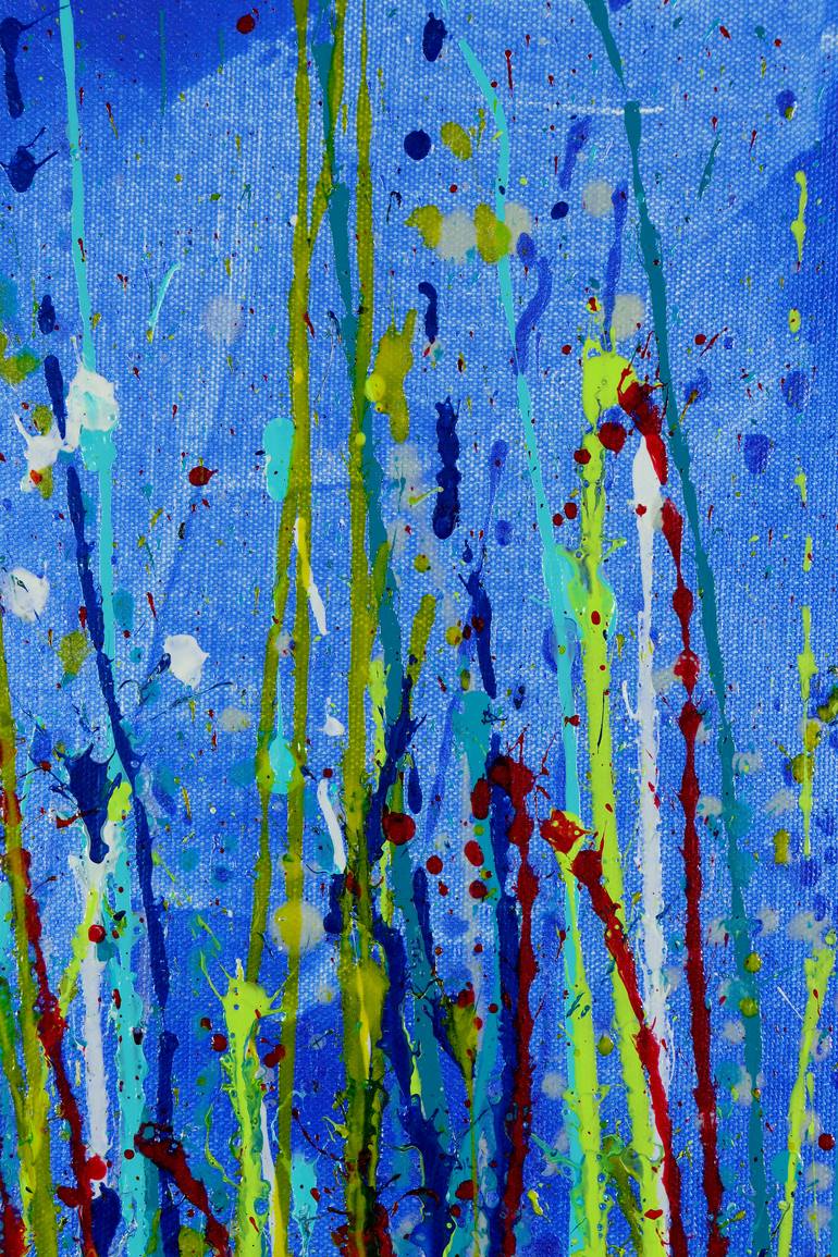 Original Abstract Expressionism Abstract Painting by Nestor Toro