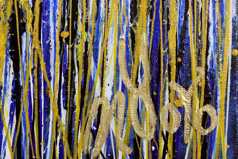 Original Abstract Expressionism Abstract Painting by Nestor Toro