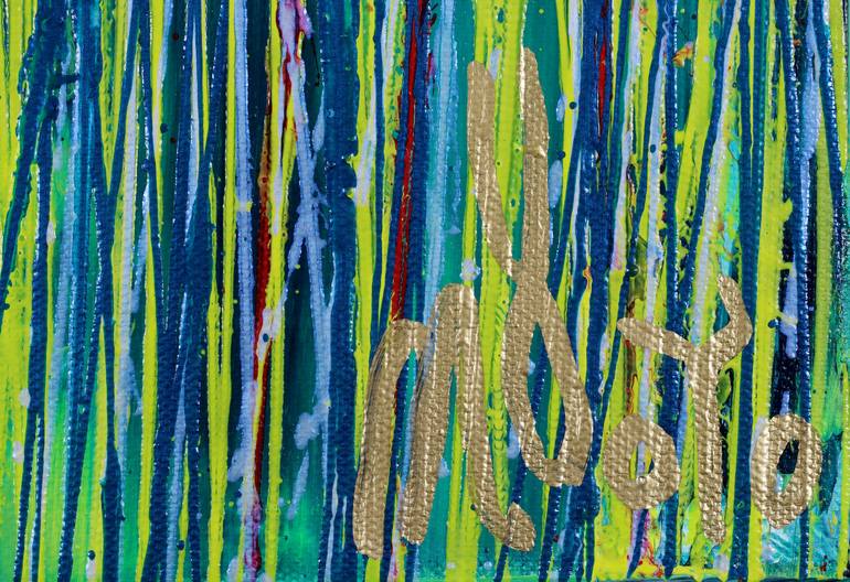 Original Abstract Nature Painting by Nestor Toro