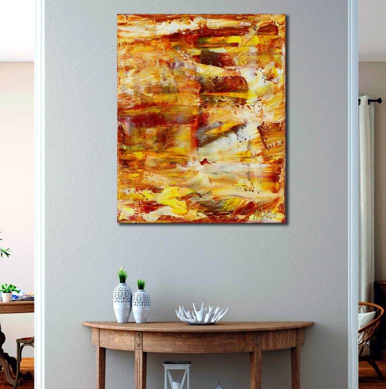 Original Abstract Painting by Nestor Toro