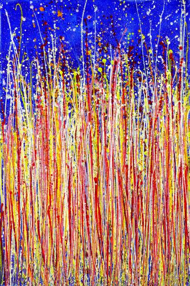 Original Abstract Expressionism Abstract Paintings by Nestor Toro