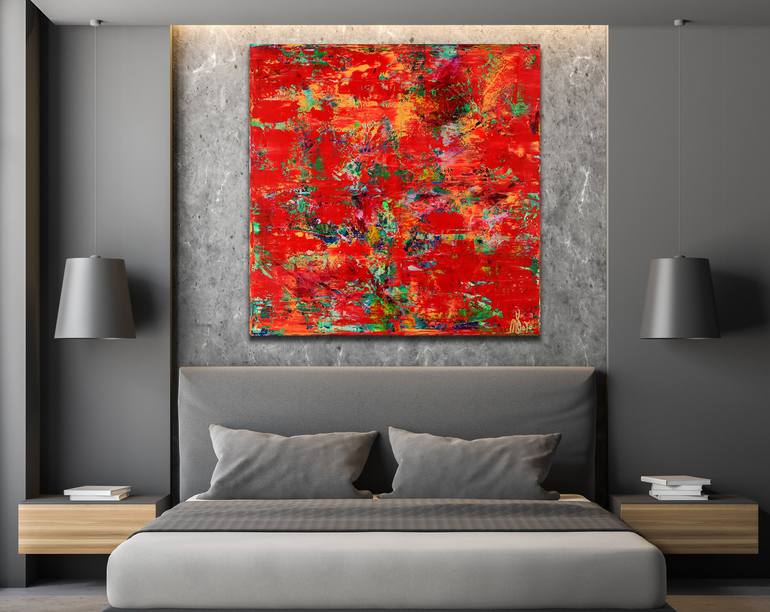 Original Abstract Painting by Nestor Toro