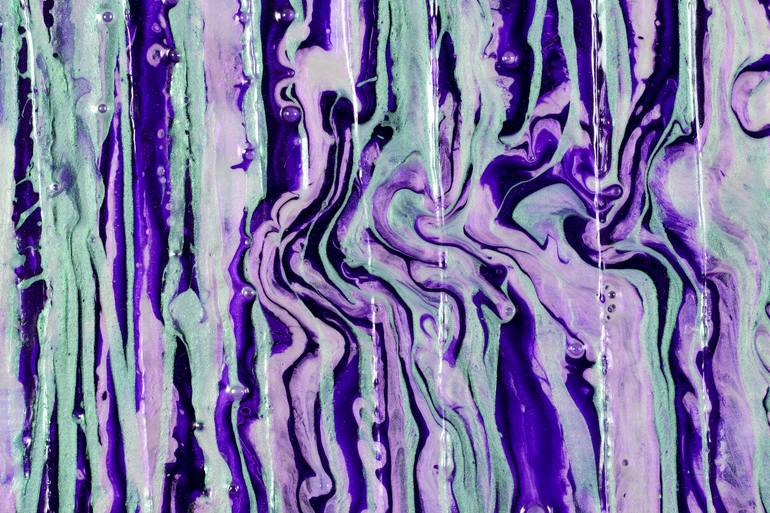 Original Abstract Expressionism Abstract Painting by Nestor Toro