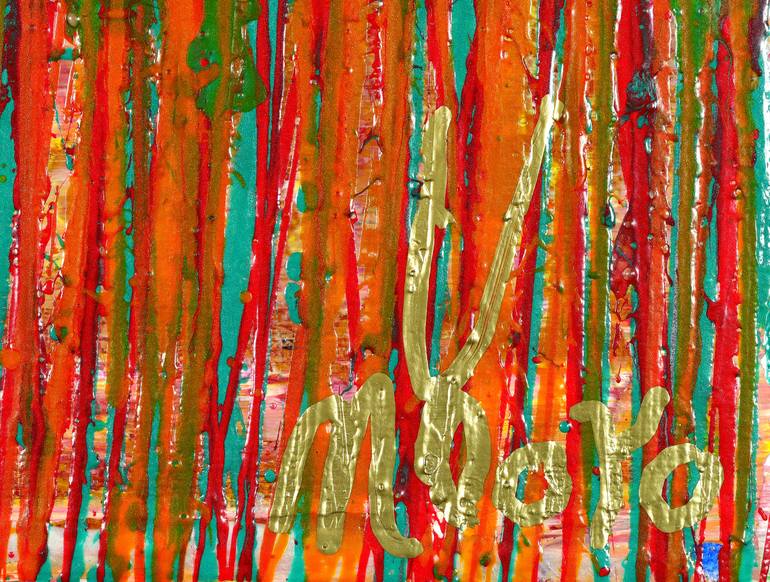 Original Contemporary Abstract Painting by Nestor Toro