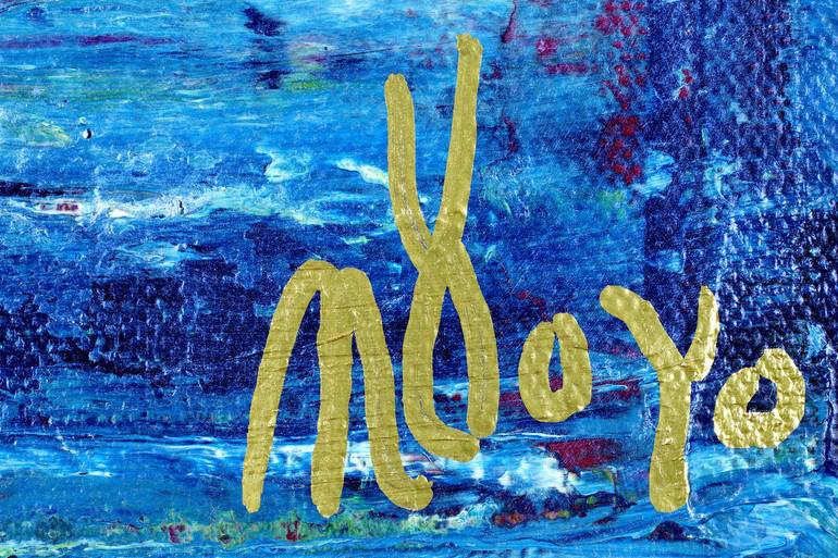 Original Abstract Nature Painting by Nestor Toro