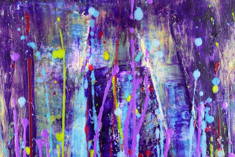 Original Abstract Expressionism Abstract Painting by Nestor Toro