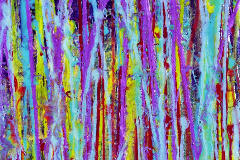 Original Abstract Expressionism Abstract Painting by Nestor Toro