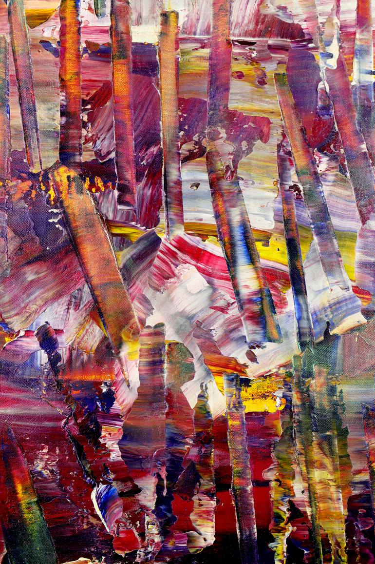 Original Contemporary Abstract Painting by Nestor Toro