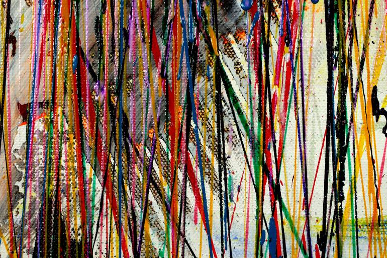 Original Abstract Expressionism Abstract Painting by Nestor Toro