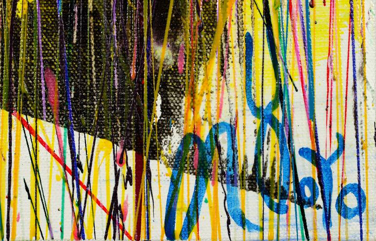 Original Abstract Expressionism Abstract Painting by Nestor Toro