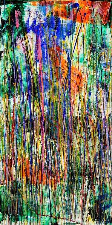 Original Abstract Paintings by Nestor Toro