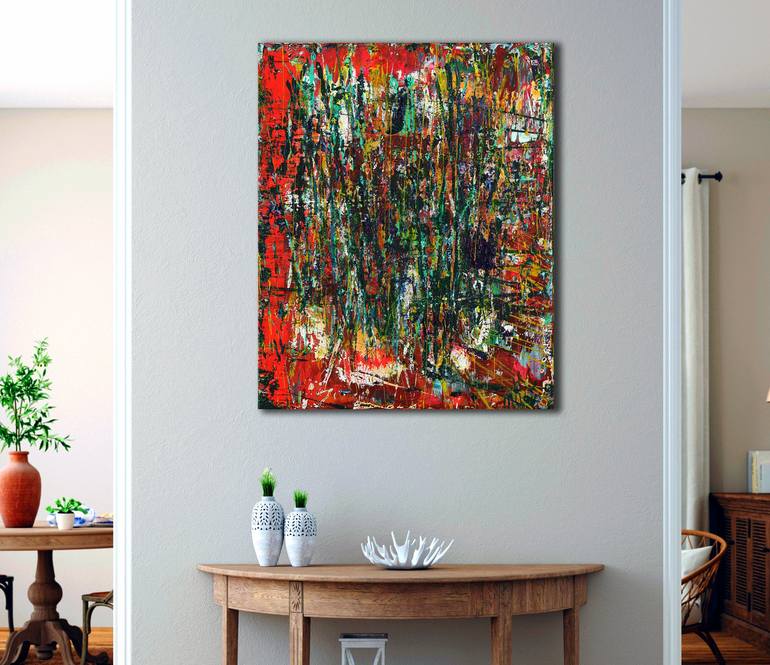 Original Abstract Painting by Nestor Toro