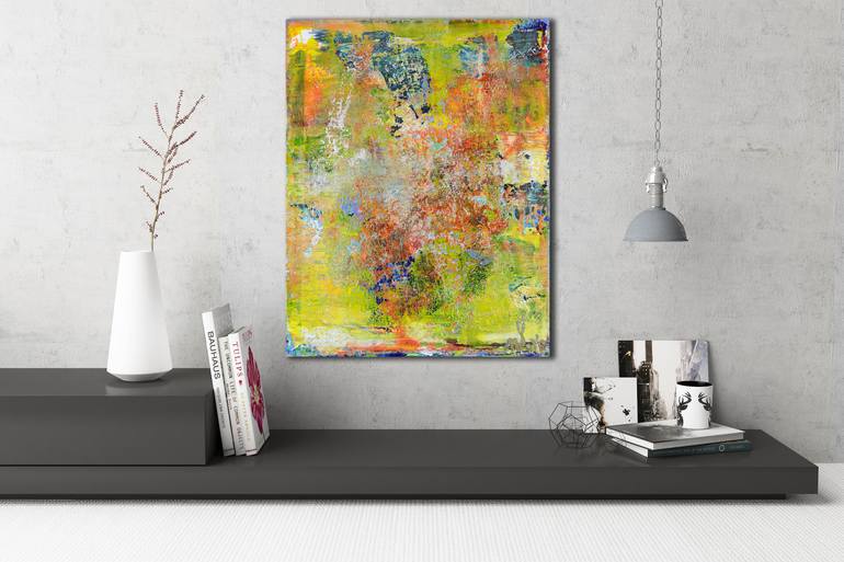 Original Abstract Painting by Nestor Toro