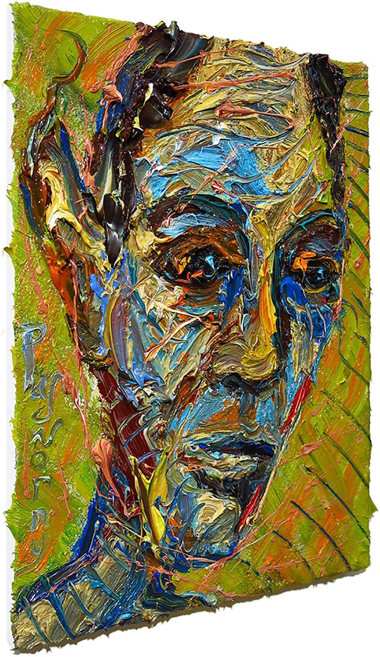 Original Portrait Painting by David Padworny