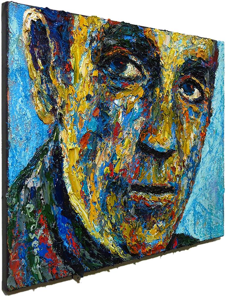 Original Portrait Painting by David Padworny