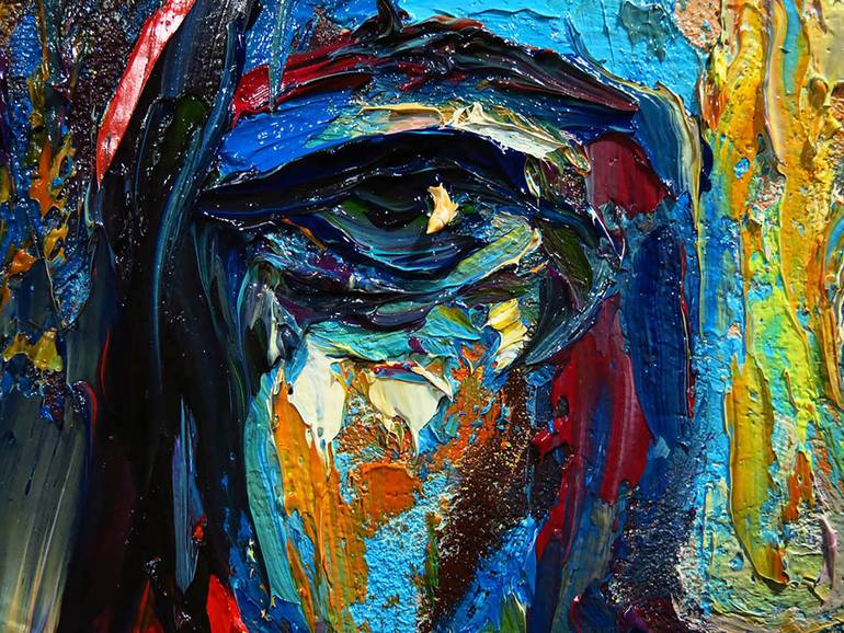 Original Portraiture People Painting by David Padworny
