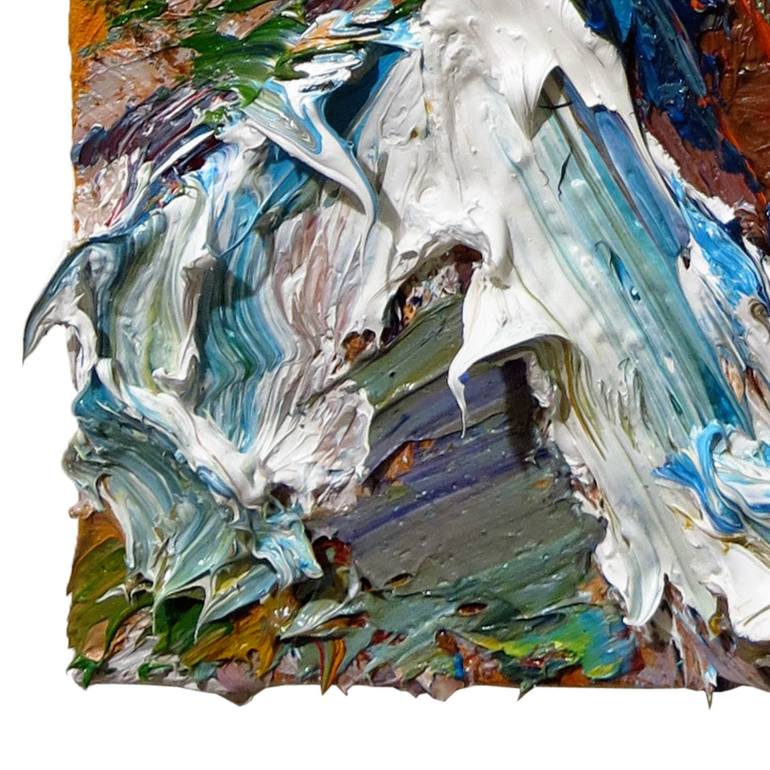 Original Abstract Expressionism People Painting by David Padworny