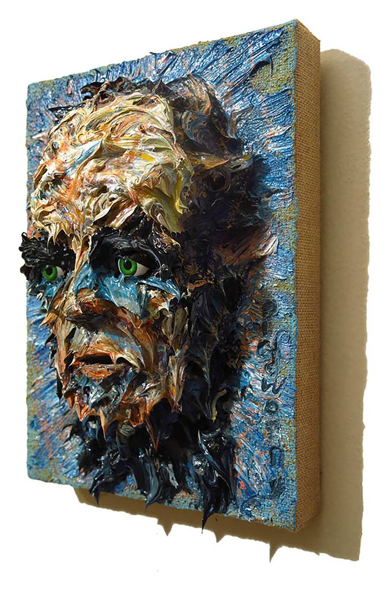 Original Portrait Painting by David Padworny