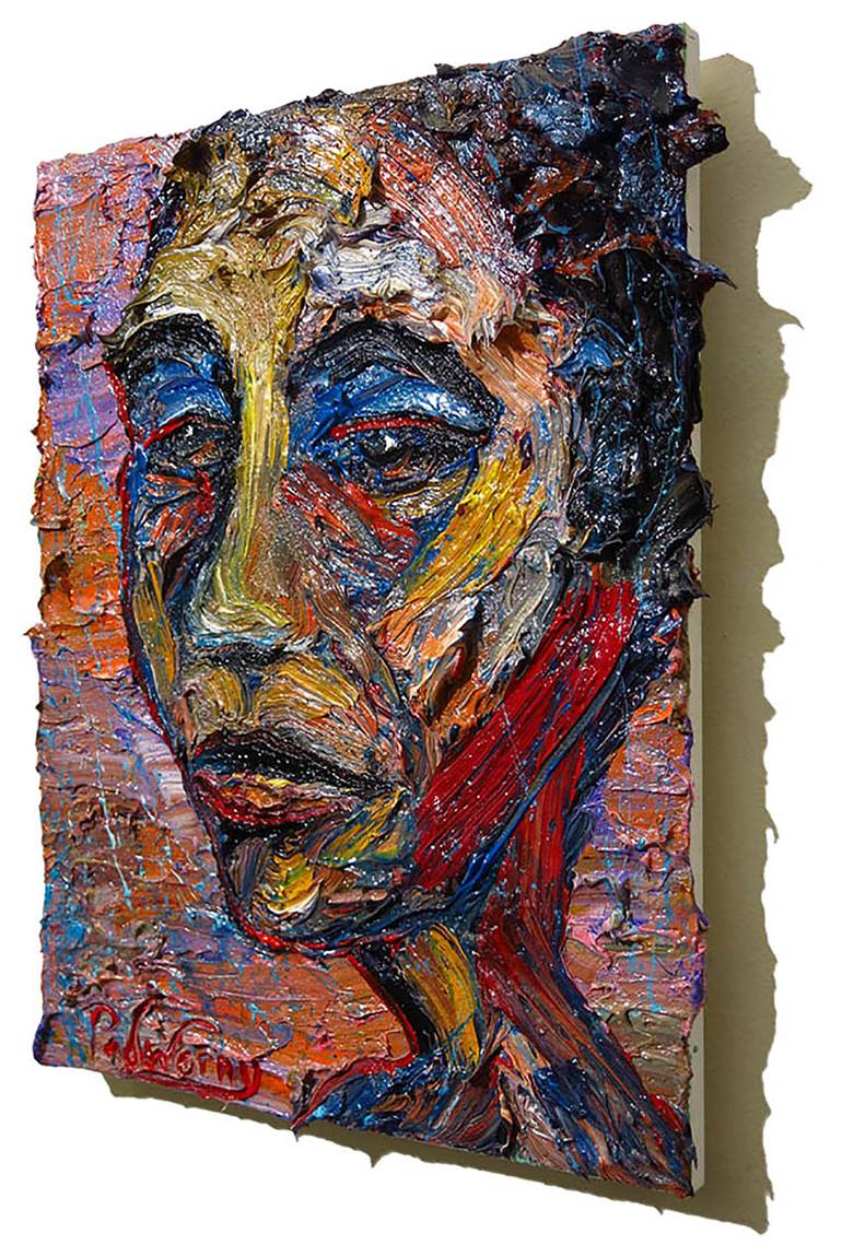 Original Portrait Painting by David Padworny