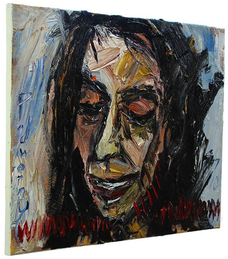 Original Portrait Painting by David Padworny