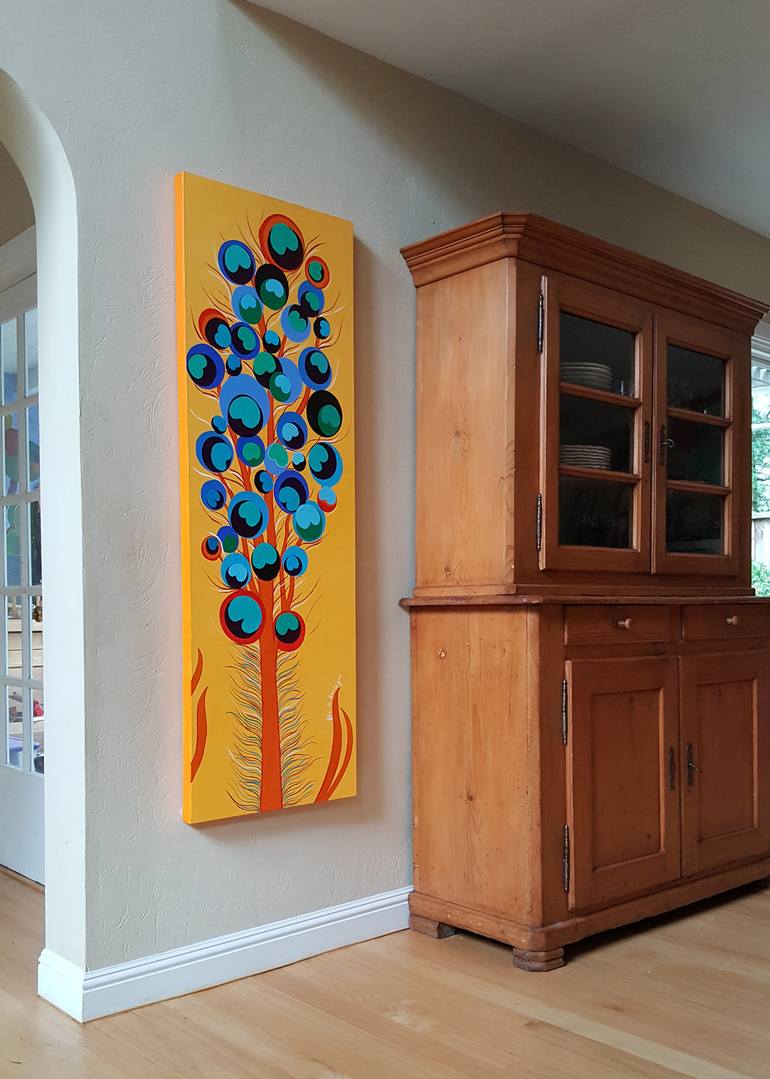 Original Abstract Painting by Flo de Bretagne