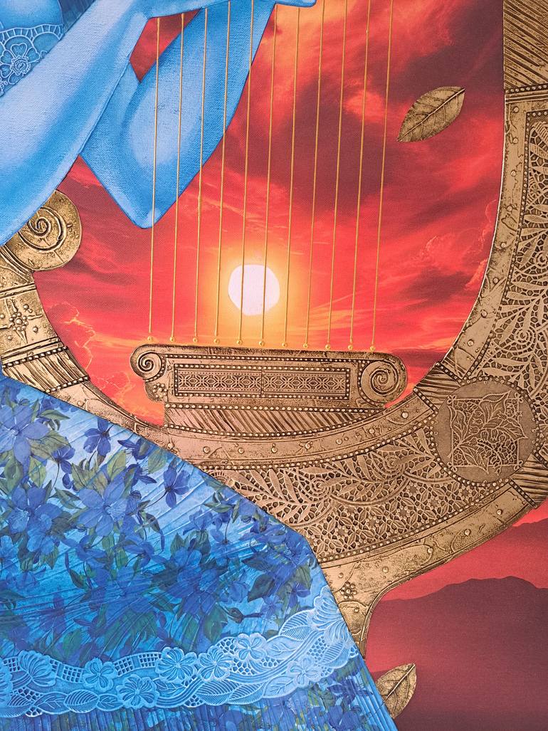 Original Figurative Music Painting by Stefan Georgiev