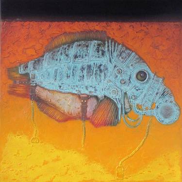 Print of Fish Paintings by Stefan Georgiev