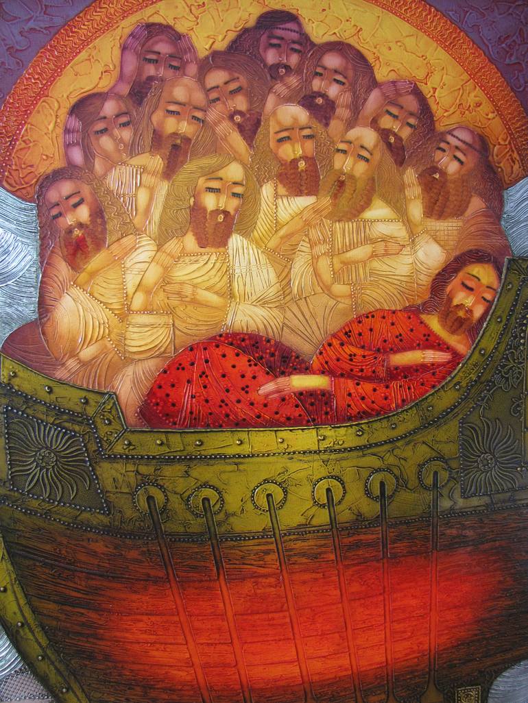 Original Religion Painting by Stefan Georgiev