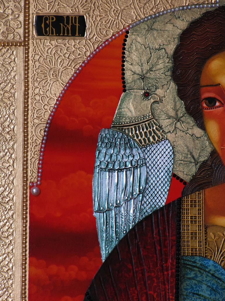 Original Figurative Religion Painting by Stefan Georgiev