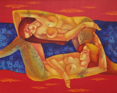 Original Nude Paintings by Stefan Georgiev