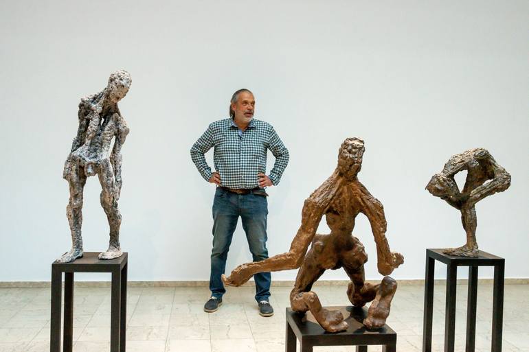 Original Figurative Body Sculpture by Ventsislav Zankov