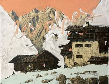 Print of Dada Landscape Paintings by Simone Kocher