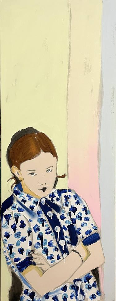 Original Minimalism Children Paintings by Simone Kocher